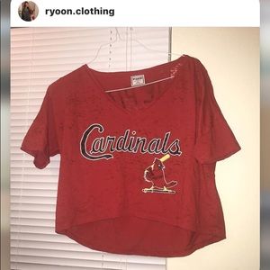 Cardinal's crop top